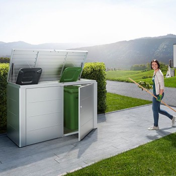 Armadio da esterno in metallo Highboard Biohort