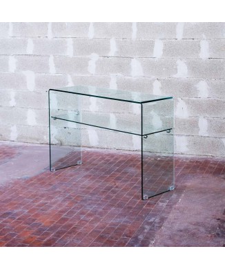 Articoli in vetro - Shelf 120x40x80 Con Ripiano Trasparente