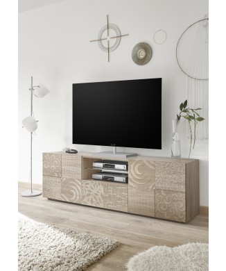 Base TV 2 ante / 1 Cassetto MIRO 181x57x43 cm