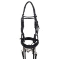 BRIGLIA DRESSAGE DOUBLE ROUND BROWBAND