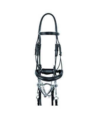 BRIGLIA SUPREME DRESSAGE MORSO/FILETTO