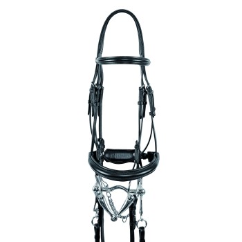 BRIGLIA SUPREME DRESSAGE MORSO/FILETTO