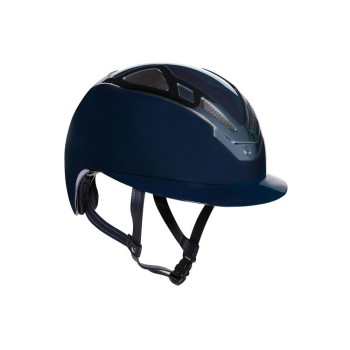 CASCO APEX CHROME BLU NAVY GLOSSY