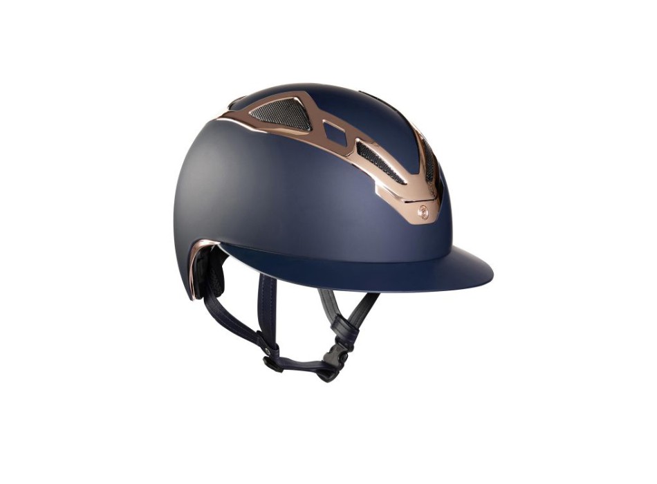 CASCO APEX CHROME LADY BLU MATT/ROSE GOLD