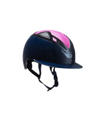 CASCO APEX WOOD LADY BLU NAVY GLOSSY PINK