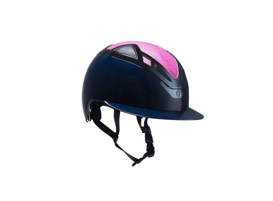 CASCO APEX WOOD LADY BLU NAVY GLOSSY PINK