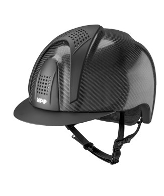 CASCO IN CARBONIO E-LIGHT NERO LUCIDO CON VISIERA NERA OPACA E 3 TASSELLI NERO OPACO