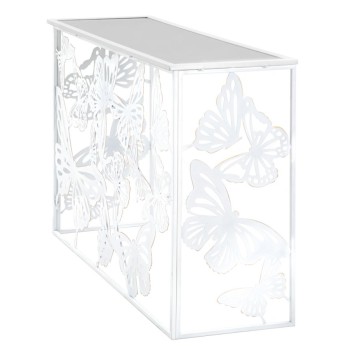 CONSOLE WHITE BUTTERFLY