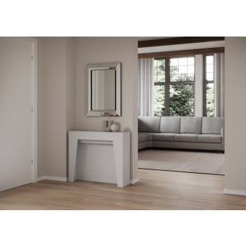 Consolle Anea - Consolle allungabile 90x25/211 cm Anea Bianco Frassino