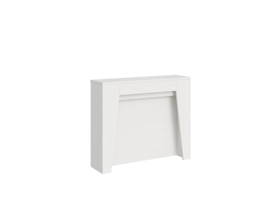 Consolle Anea - Consolle allungabile 90x25/211 cm Anea Bianco Frassino