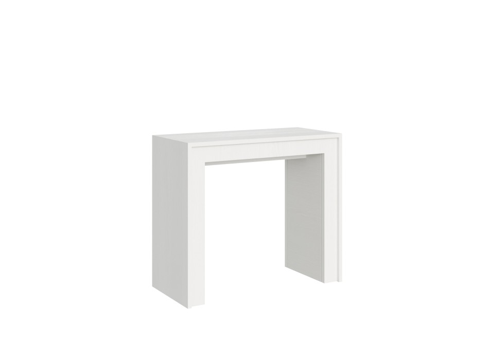 Consolle Mia - Consolle allungabile 90x42/198 cm Mia Small Bianco Frassino