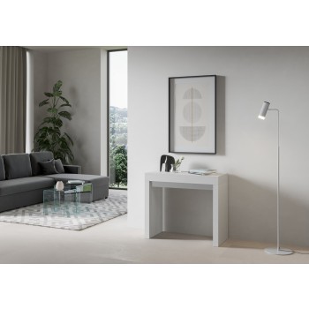 Consolle Roxell - Consolle allungabile 90x40/196 cm Roxell Small Bianco Frassino