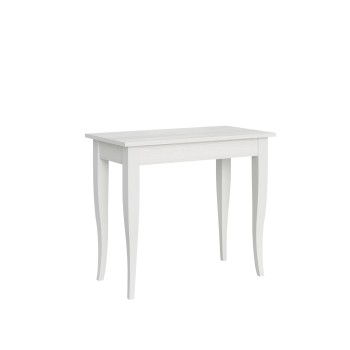 Consolle Sciabola - Consolle allungabile 90x48/204 cm Sciabola Small Bianco Frassino