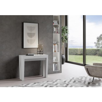 Consolle Spimbo - Consolle allungabile 90x40/196 cm Spimbo Small Bianco Frassino