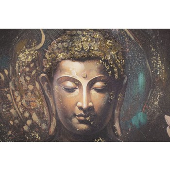 DIPINTO SU TELA BUDDHA -A-