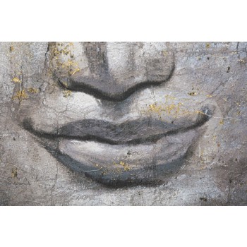 DIPINTO SU TELA FACE BUDDHA LIGHT -A-