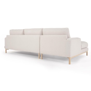 Divano Mihaela 3 posti con chaise longue