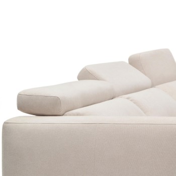 Divano Singa 3 posti con chaise longue destra