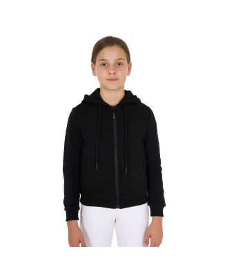 FELPA BAMBINA FULL ZIP CON PILE INTERNO