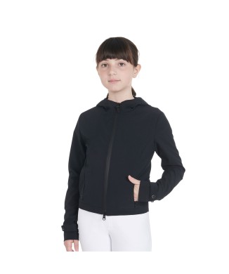 GIACCA SOFTSHELL BAMBINI SLIM FIT IN TESSUTO TECNICO