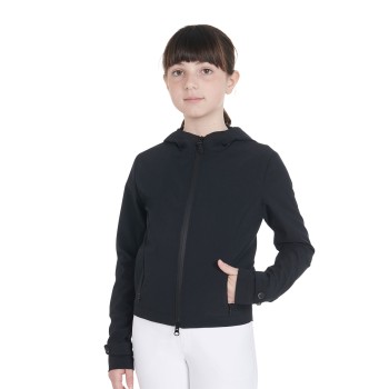 GIACCA SOFTSHELL BAMBINI SLIM FIT IN TESSUTO TECNICO