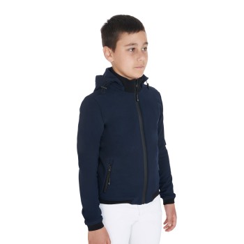 GIACCA SOFTSHELL BAMBINI TRE STRATI IN TESSUTO TECNICO