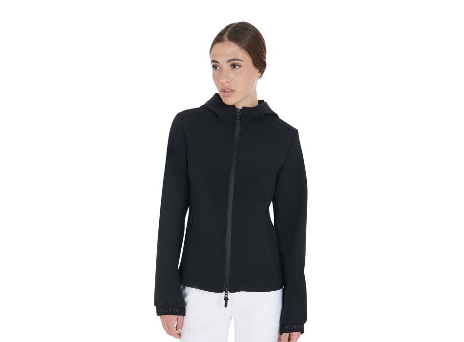 GIACCA SOFTSHELL DONNA SLIM FIT CON TASCHE A SCOMPARSA