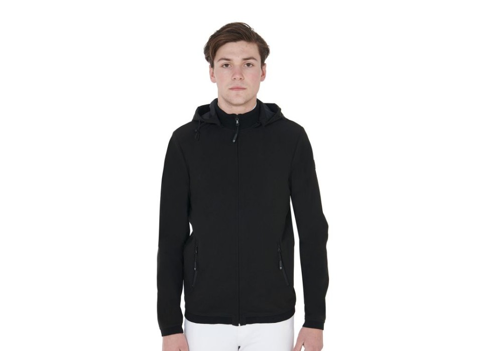 GIACCA SOFTSHELL UOMO SLIM FIT ANTIVENTO