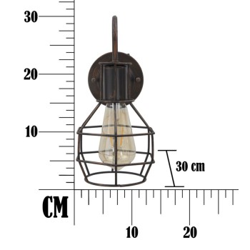 LAMPADA DA MURO INDUSTRY -C-