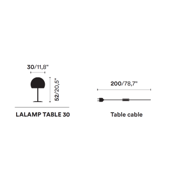 LAMPADA DA TAVOLO LALAMPADA 30 OPINION CIATTI