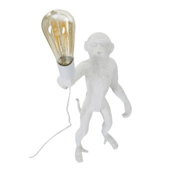 LAMPADA DA TAVOLO MONKEY BIANCO