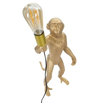 LAMPADA DA TAVOLO MONKEY ORO