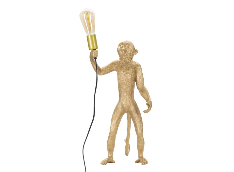 LAMPADA DA TAVOLO MONKEY ORO