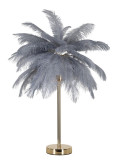 LAMPADA DA TAVOLO PALM GRIGIA