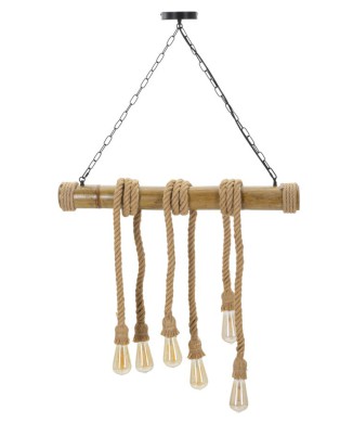 LAMPADARIO BAMBOO/ROPE