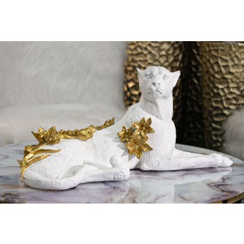 LEOPARDO WHITE/GOLD