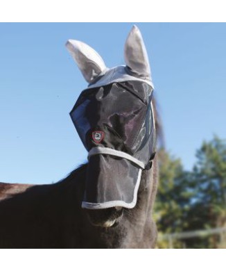 MASCHERA TATTINI A RETE CON MUSO REMOVIBILE