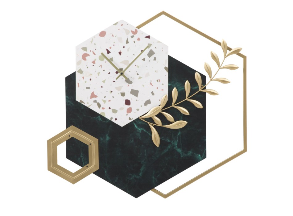 OROLOGIO DA MURO HEXAGON