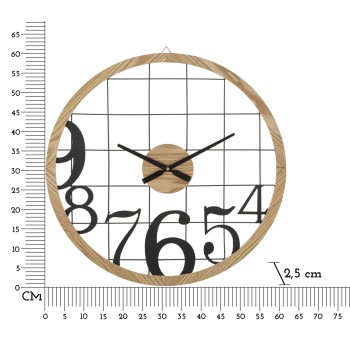 OROLOGIO DA MURO NUMBERS