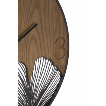 OROLOGIO DA MURO SUPER WOOD/LEAF