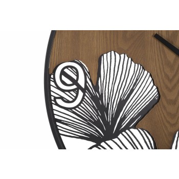 OROLOGIO DA MURO SUPER WOOD/LEAF