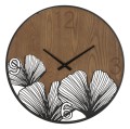 OROLOGIO DA MURO SUPER WOOD/LEAF