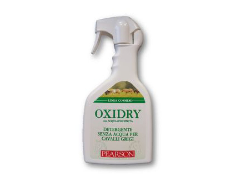  Oxidry Pearson detergente shampoo secco per cavalli grigi ml. 700