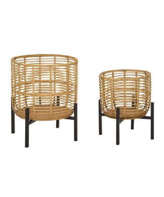 P/VASI RATTAN COPPIA