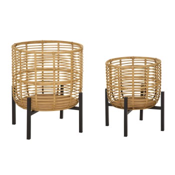 P/VASI RATTAN COPPIA