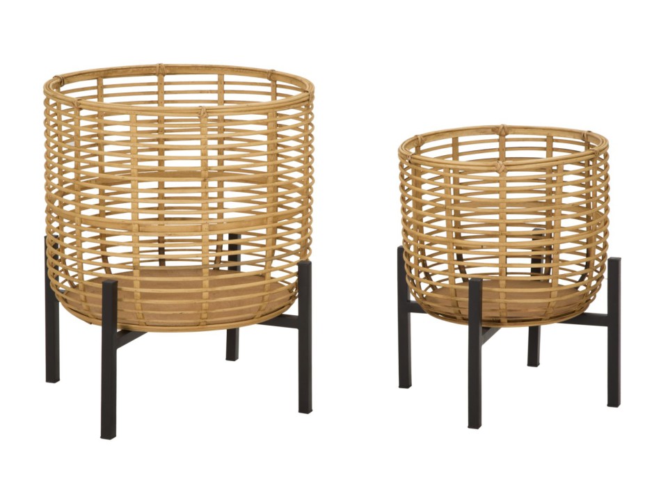 P/VASI RATTAN COPPIA