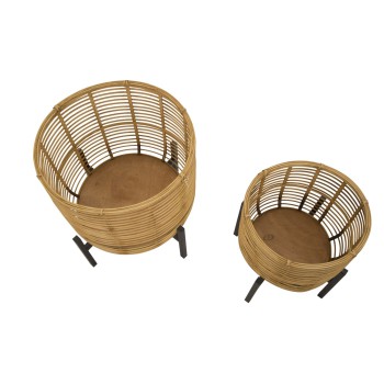 P/VASI RATTAN COPPIA