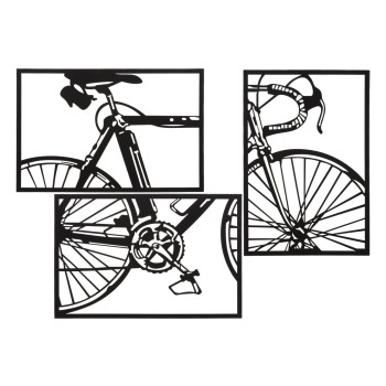 PANNELLO DA MURO BIKE SET 3PZ