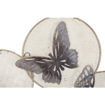 PANNELLO IN FERRO BUTTERFLY DARK