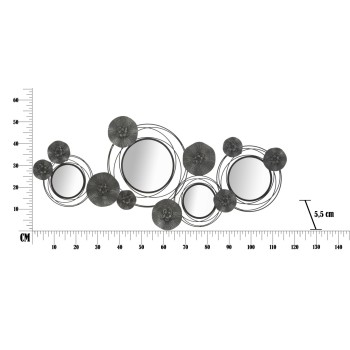 PANNELLO/SPECCHIO DARK ROUND